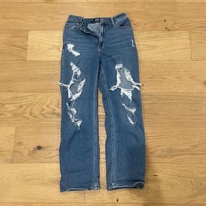 Hollister high rise dad jean